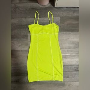 BRAND NEW- Bright Neon Green Party Dress